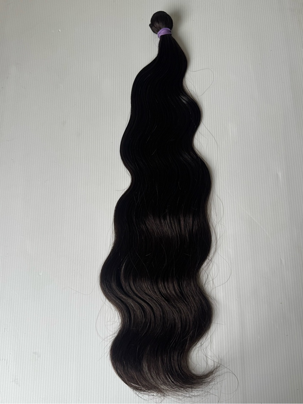 24” 100% Human Hair Extensions Dark Brown #3 Body Wave Weft